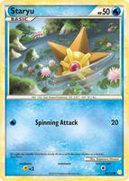 Staryu [Reverse Holo] #84 from Pokemon HeartGold & SoulSilver set