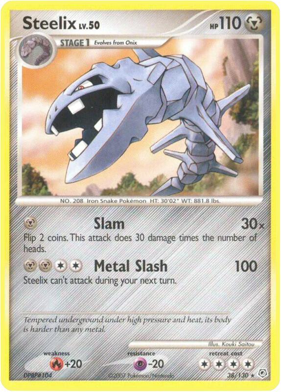 Steelix 38/130 from Diamond and Pearl
