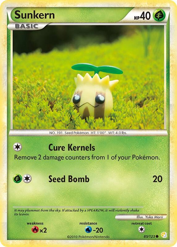 Sunkern 85/123 from HeartGold SoulSilver