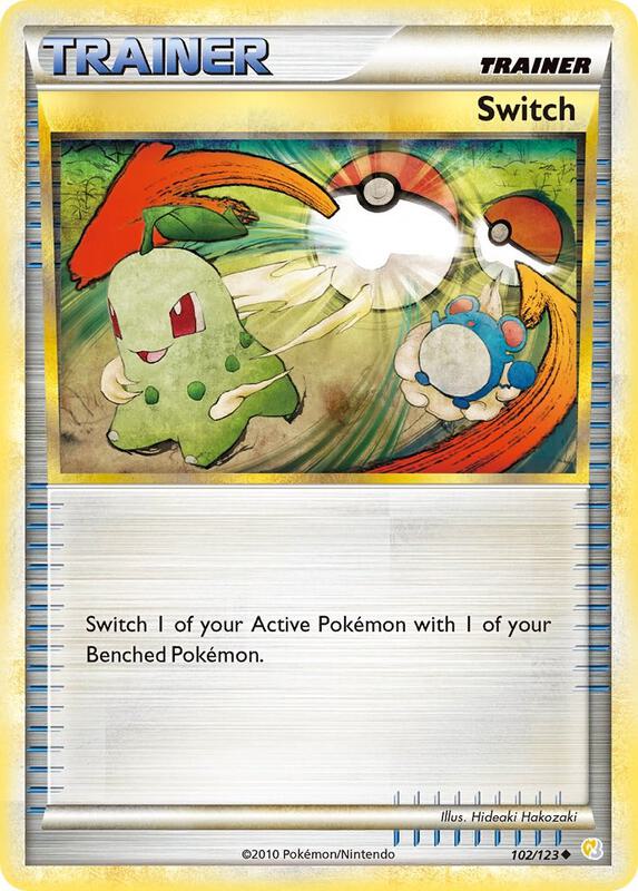 Switch 102/123 from HeartGold SoulSilver