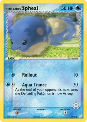 Team Aqua's Spheal