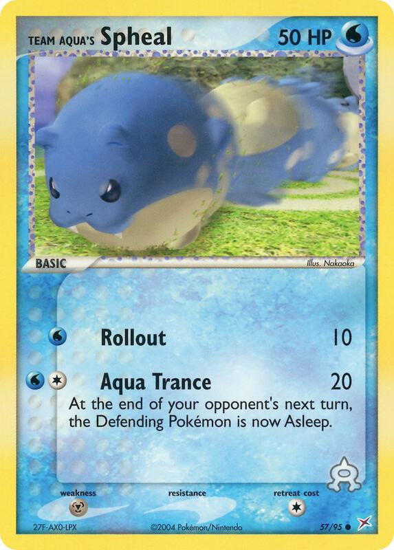 Team Aqua's Spheal - 57/95