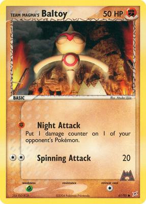 Team Magma's Baltoy