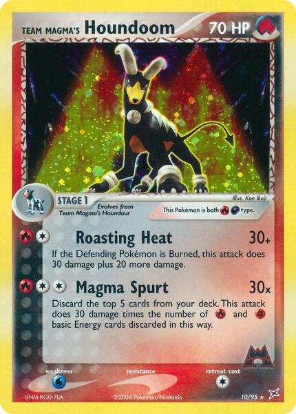 Team Magma's Houndoom