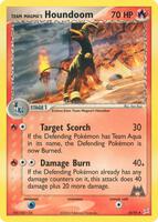 Houndoom [Reverse Holo] #34 from Pokemon Team Magma & Team Aqua