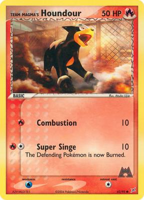 Team Magma's Houndour