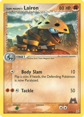 Team Magma's Lairon