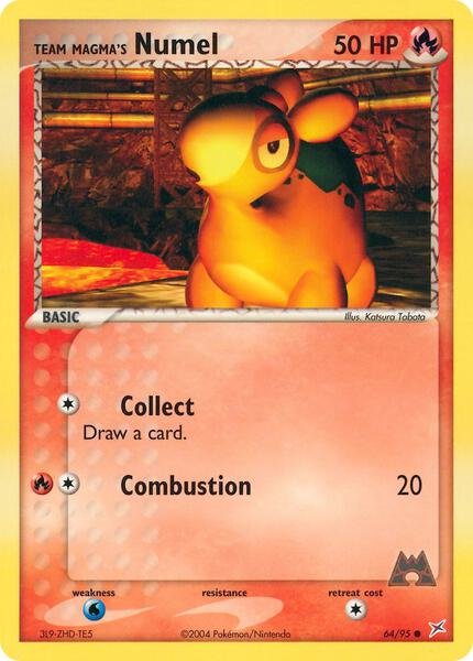 Team Magma's Numel