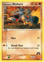 Team Magma's Rhyhorn (Reverse Holofoil)