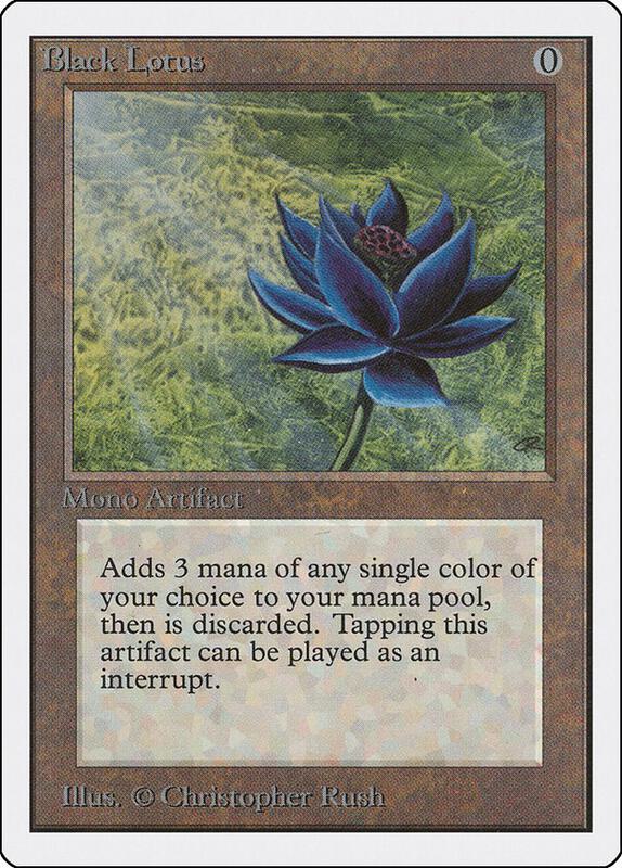 MTG Blacker Lotus 英語版 マジックザギャザリング MTG Blacker Lotus 英語版 マジックザギャザリング（Black Lotus