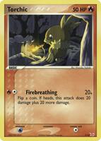 Torchic #7 from EX Latias & Latios Pokémon card set