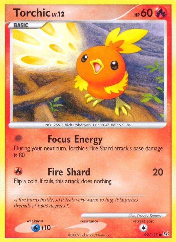 Torchic 99/127 from Platinum