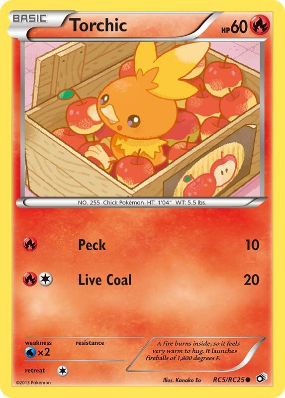 Torchic RC5/RC25 from Legendary Treasures: Radiant Collection