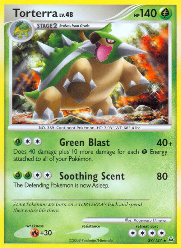 Torterra 39/127 from Platinum