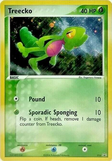 Treecko - 016 (EX Deck Tin)