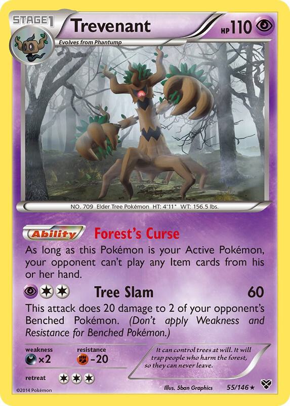 Trevenant 55/146 from XY Base Set