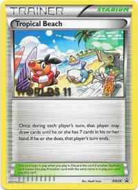 Tropical Beach - BW28 (Worlds 11) BW28 from Black and White Promos
