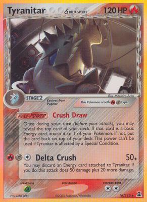 Tyranitar (Delta Species) - Delta Species - Pokemon - TCGplayer.com Tyranitar (Delta Species) - Delta Species - Pokemon - TCGplayer.com