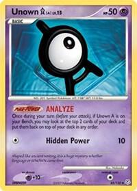 Unown [A] 65/130 from Diamond and Pearl