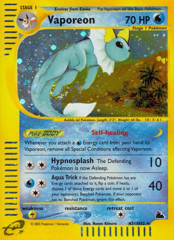 Vaporeon (H31) H31/H32 from Skyridge