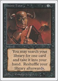 Demonic Tutor (Unlimited Edition)