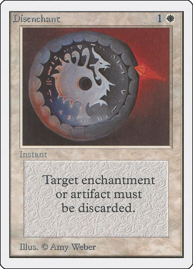 Disenchant - Unlimited Edition - Magic: The Gathering