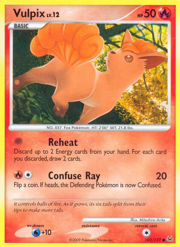 Vulpix 102/127 from Platinum