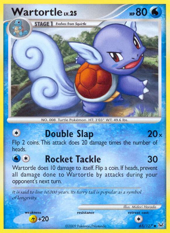 Wartortle 65/127 from Platinum