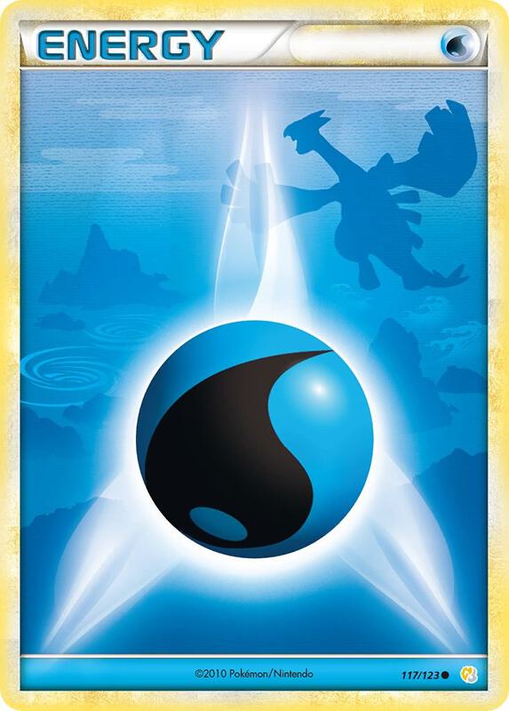 Water Energy 117/123 from HeartGold SoulSilver