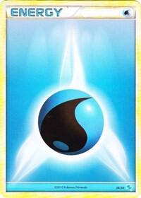 Water Energy (#6) 6/30 from HGSS Trainer Kit: Gyarados & Raichu
