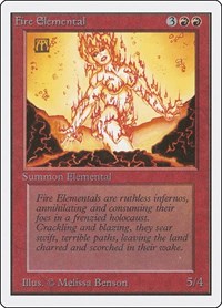 Fire Elemental (Unlimited Edition)