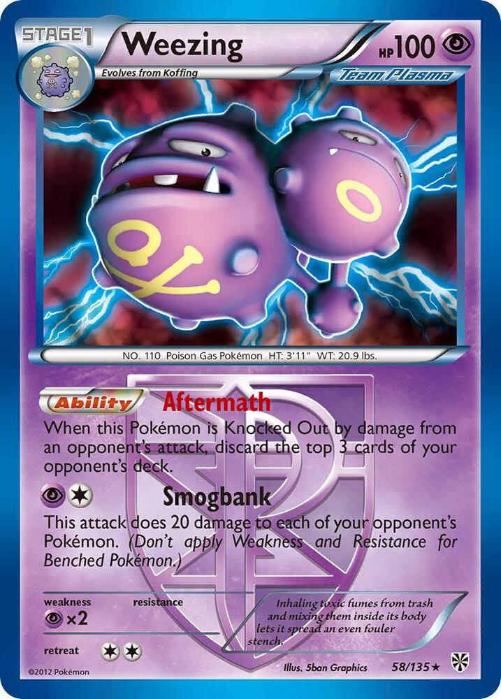 Weezing (Team Plasma) 58/135