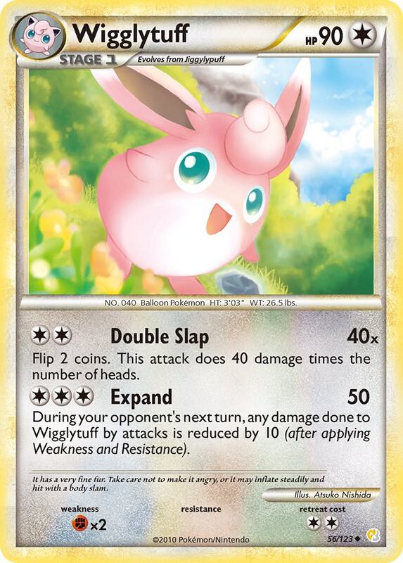Wigglytuff 56/123 from HeartGold SoulSilver