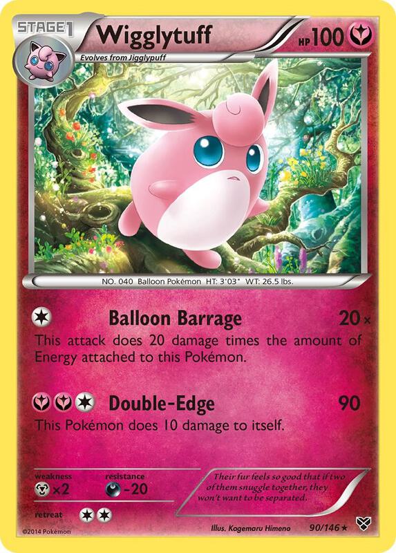 Wigglytuff (90) 90/146 from XY Base Set