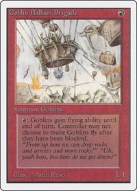 Goblin Balloon Brigade - Unlimited Edition - Magic: The Gathering card