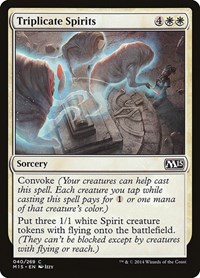 Triplicate Spirits - Magic 2015 (M15) - Magic: The Gathering card
