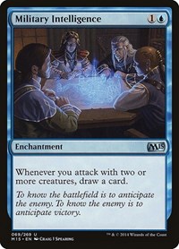 Military Intelligence - Magic 2015 (M15) - Magic: The Gathering card
