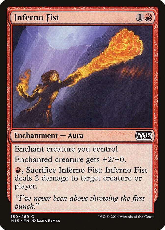 Inferno Fist - Magic 2015 (M15) - Magic: The Gathering - TCGplayer.com