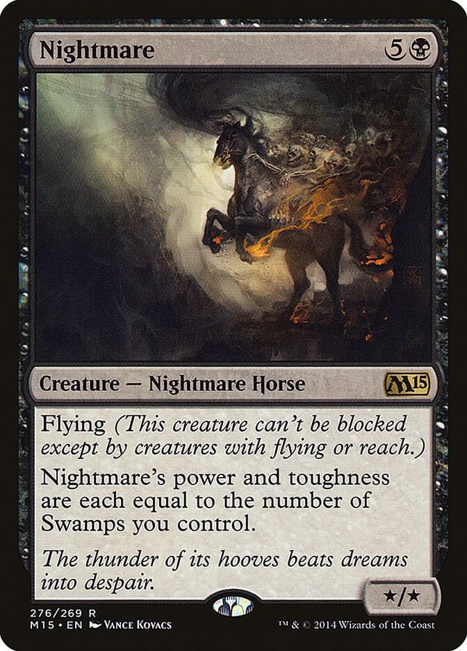Nightmare - Magic 2015 (M15) - Magic: The Gathering - TCGplayer.com