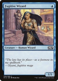 Fugitive Wizard - Magic 2015 (M15) - Magic: The Gathering card