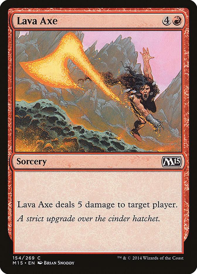 Lava Axe - Magic 2015 (M15) - Magic: The Gathering - TCGplayer.com