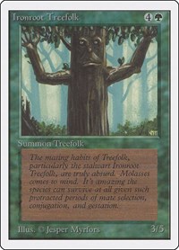 Ironroot Treefolk (Unlimited Edition)