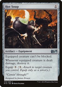Hot Soup - Magic 2015 (M15) - Magic: The Gathering card