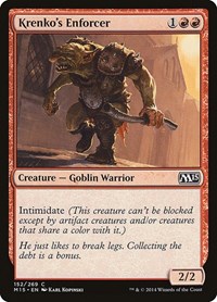 Krenko's Enforcer - Magic 2015 (M15) - Magic: The Gathering card