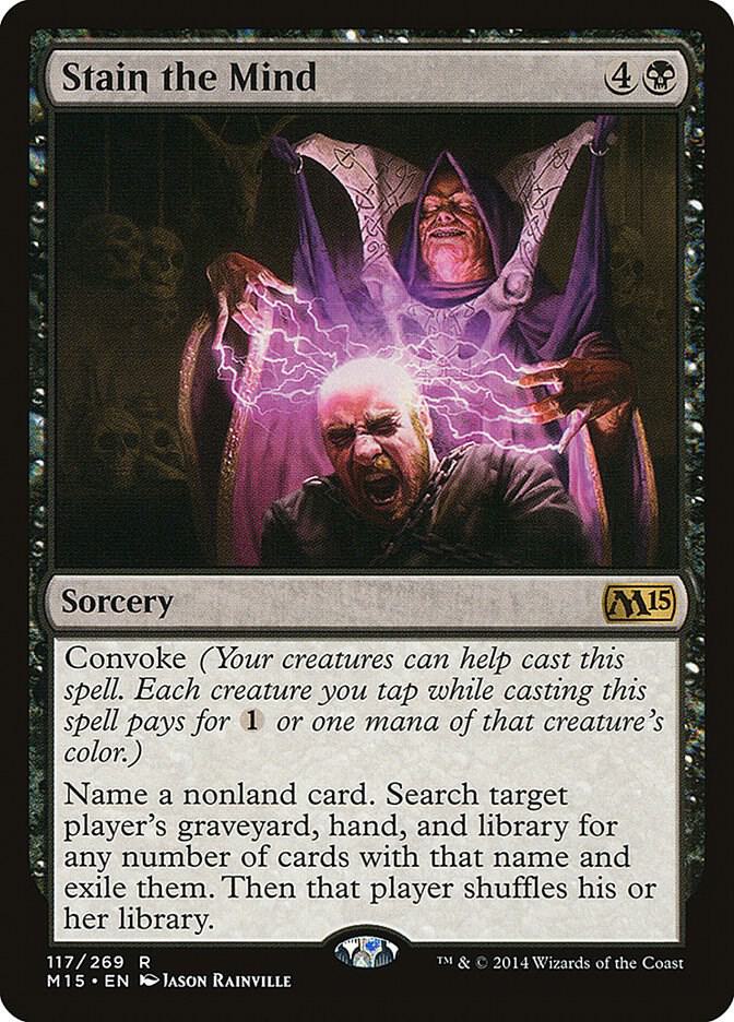 Stain the Mind - Magic 2015 (M15) - Magic: The Gathering