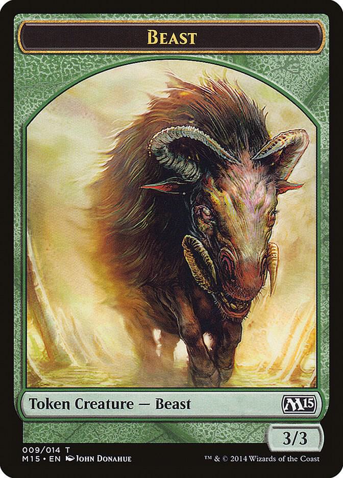 Beast Token (Green) - Magic 2015 (M15) - Magic: The Gathering - TCGplayer.com Beast Token (Green) - Magic 2015 (M15) - Magic: The Gathering - TCGplayer.com