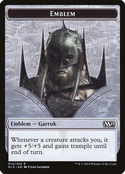 Emblem - Garruk, Apex Predator