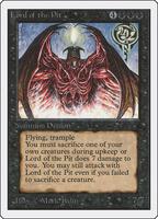 Lord of the Pit - Unlimited Edition - Magic: The Gathering