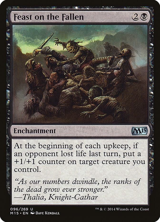 Feast on the Fallen - Magic 2015 (M15) - Magic: The Gathering