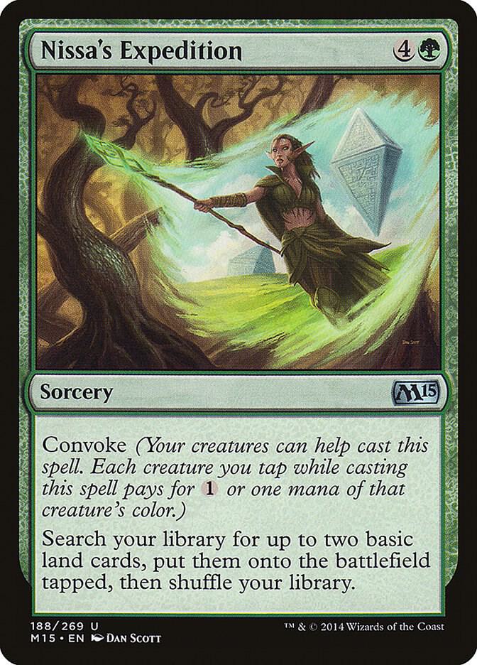 Nissa's Expedition - Magic 2015 (M15) - Magic: The Gathering